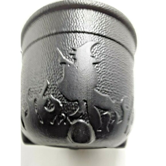 Halloween Cauldron Candy Pail Bucket Witch Black USA - Picture 2 of 12